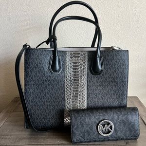 Michel Kors tote & wallet